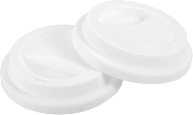 Silicone  Lids, Drinking Lid Reusable Sealed Mug Lid for Ceramic or Glass Coffee Mug Spill-Proof, Durable Coffee  Covers